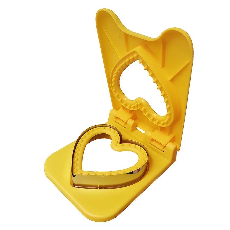 Damaly,Multi-functional Stainless Steel Sandwich Cutter, A DIY Kitchen Baking Tool for Both Home and Commercial Use.