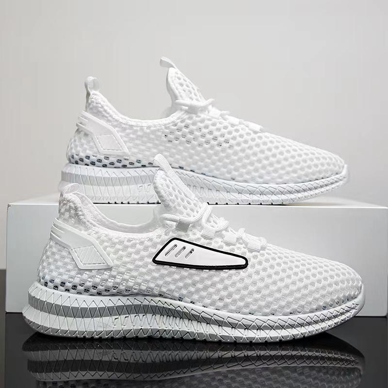

Fashion New Casual Shoes Men Sneakers Comfortable Trend Everything Breathable Hollow and Breathable Mesh Summer Size 39-44 39