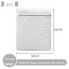 Solid Color Laundry Bags for Delicates - Fine & Coarse Mesh Set for Machine Washable Clothing Care