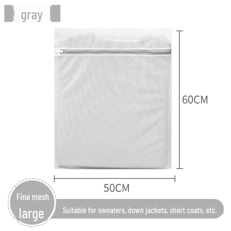 Solid Color Laundry Bags for Delicates - Fine & Coarse Mesh Set for Machine Washable Clothing Care