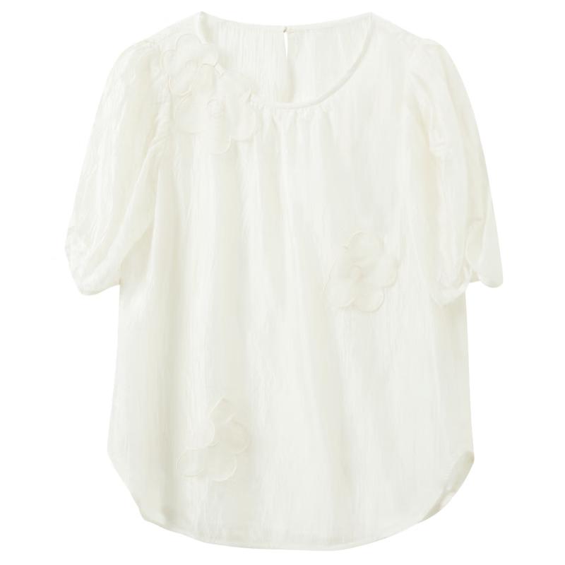 

Женская блузка Sancai с рукавами-буфами M