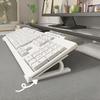 2pcs Ergonomic Keyboard Riser Stand Non-slip universal Stand Multi-Color Optional For Office Gaming Use
