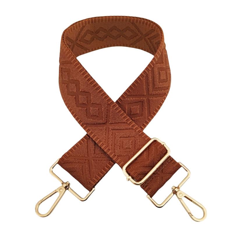 Tracolla monocolore larga 5 cm per borse, tracolla lunga a tracolla di ricambio, accessorio per borsa a tracolla singola.