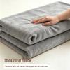 Customizable Soft Coral Fleece Massage Sheet - Large, Absorbent, Thickened Beauty Salon Towel Blanket