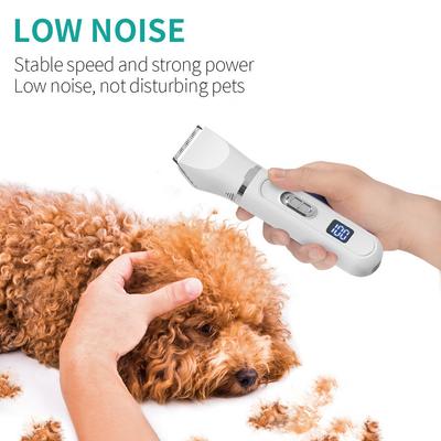 Rechargeable Electric Pet Grooming Haircut Trimmer Cordless Portable Haircut Machine Pet Professional Electric Hair Clippers