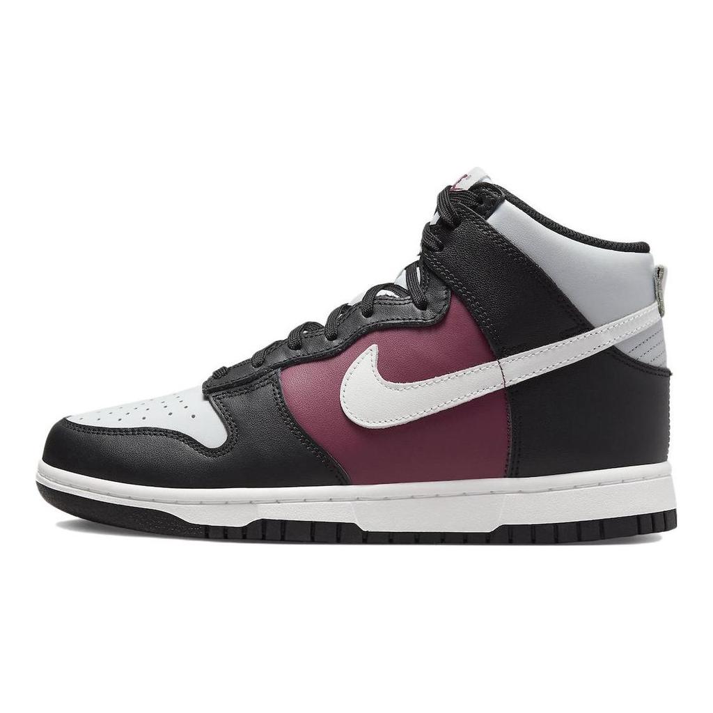 Nike Dunk High Black Rosewood Pure Platinum Women's Sneakers