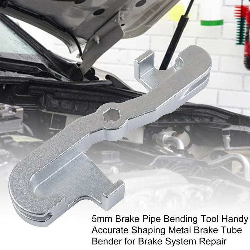 Fuel Line Removal Tool 5mm Fuel Line Bending Special Tool Car Parts Brake Oil Pipe Bending Tools Black Steel Automotive Accessor