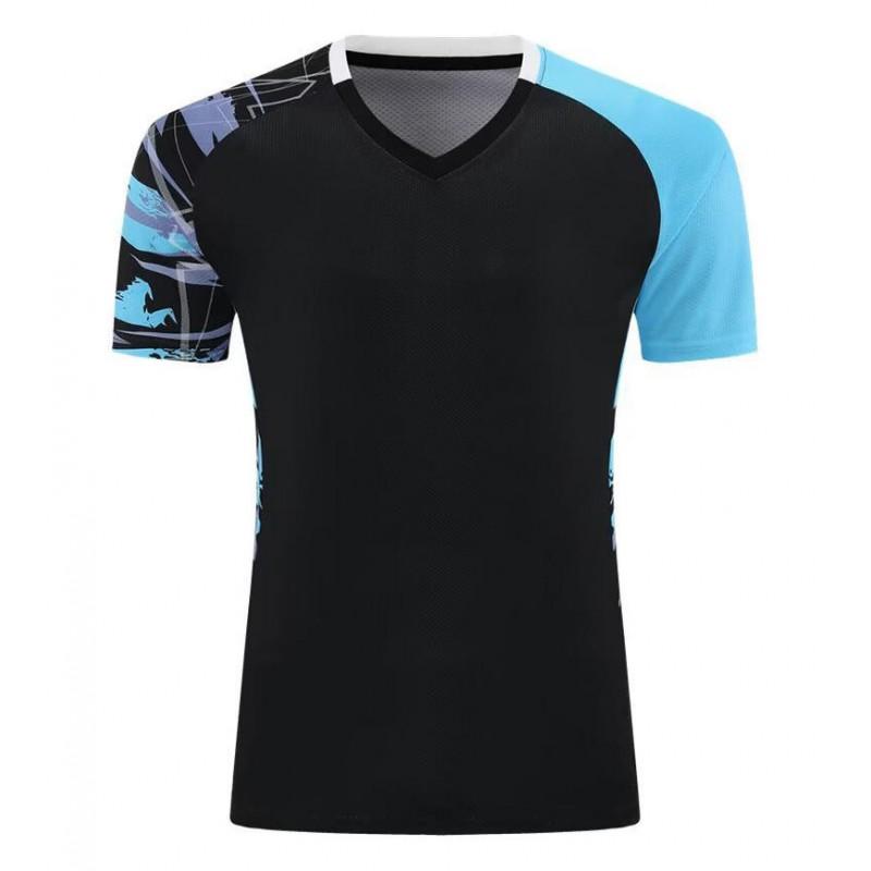 Unisex Quick-Dry Badminton Set Short Sleeve Shirt Shorts Men Women Kids Sports Training Competition