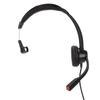 Telephone Headset Noise Cancelling Comfortable Single Ear Communication Headset for PC Computers Black