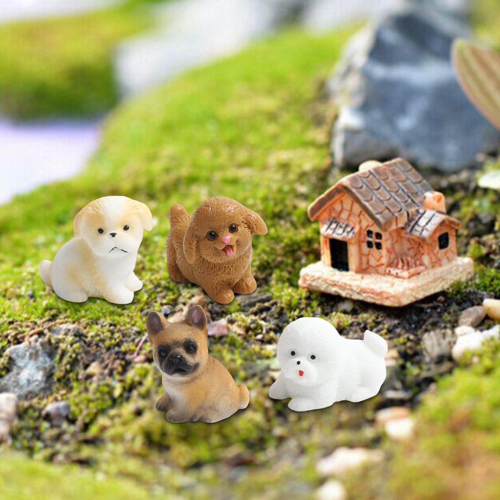

Fairy Garden Decor As Picture Miniature Dog Figure Attention To Detail Home Decor Collection For Bonsai Arrangement China Mainland