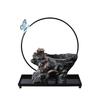 Wrought Iron Hanging Flower Pot Resin Creative Wenzhu Green Plant Home Living Room Decoration Retro Succulent Flower Pot Landscaping Pot