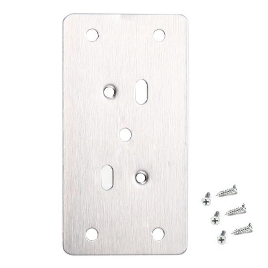 

Ремонтная пластина петли, устойчивая к ржавчине, с несколькими отверстиями, простая установка, плоский крепежный кронштейн из нержавеющей стали 2