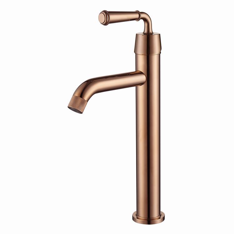 Roségold Badezimmerarmatur Waschbeckenarmaturen Heiß & Kalt Messing Badezimmerwaschbeckenarmatur Aufsatzarmatur Waschtischarmatur Mischbatterie Wasserhahn