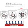 Lishi Stainless Steel Colored Road Bike Brake Disc
