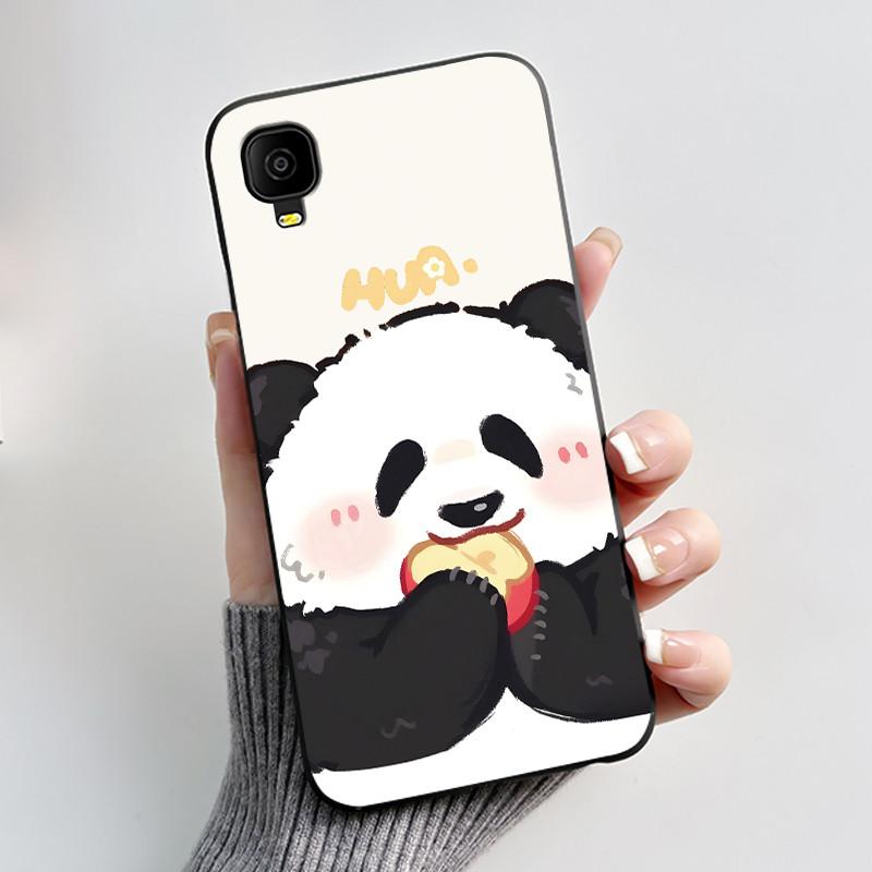 Casing For TCL A30/TCL A3 (A509DL) Shockproof Protective Cover New Designed Love Moon Pattern Soft Silicone Black Case