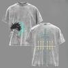 Yuno Black Clover Oblečení Pánské Dámské Krátký Rukáv Manga Trička Vintage Prané Tričko Ležérní Bavlněné Tričko Harajuku Pánské Tričko