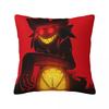 Cartoon Hazbins Hotels Alastors Pillowcase Soft Polyester Cushion Cover Gift Throw Pillow Case Cover Home Square 40*40cm