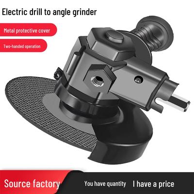 Electric Drill To Angle Grinder Conversion Head - Polisher Converter for Household Use