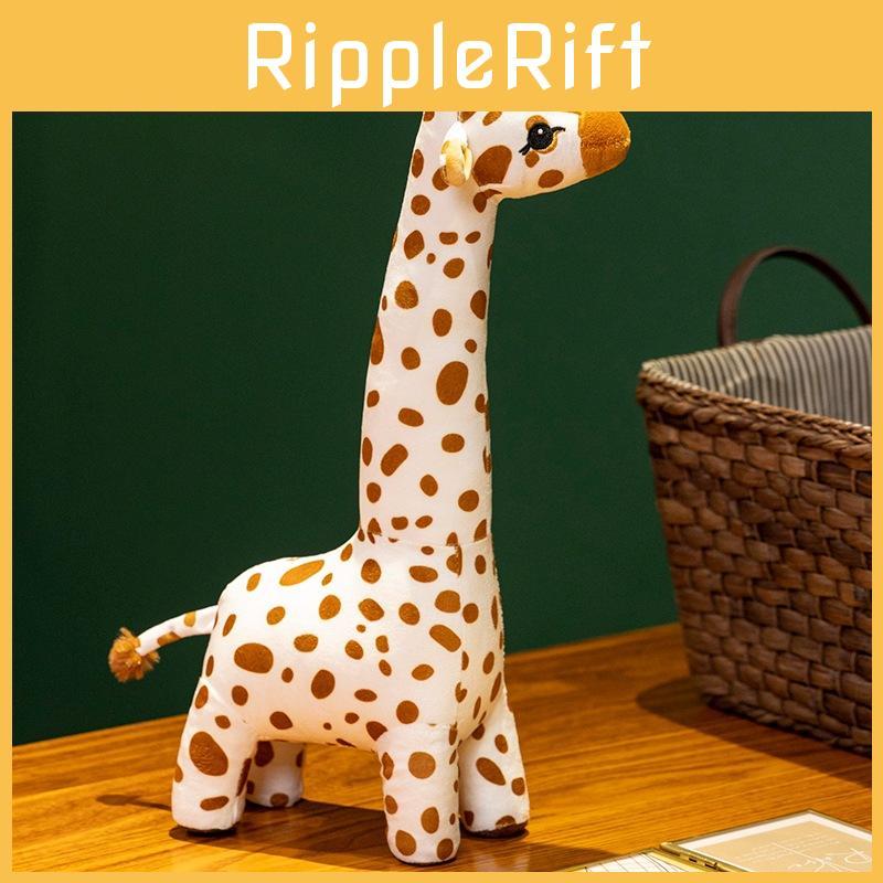Giraffe Cartoon Plush Toy Animal Stuffed Doll Room Bed Decoration Kids Gift