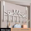 No-Drill Strong Wall-Mounted Coat & Key Hook Rack