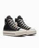 Sneakers mit Plateau Converse Schwarz Damenversion