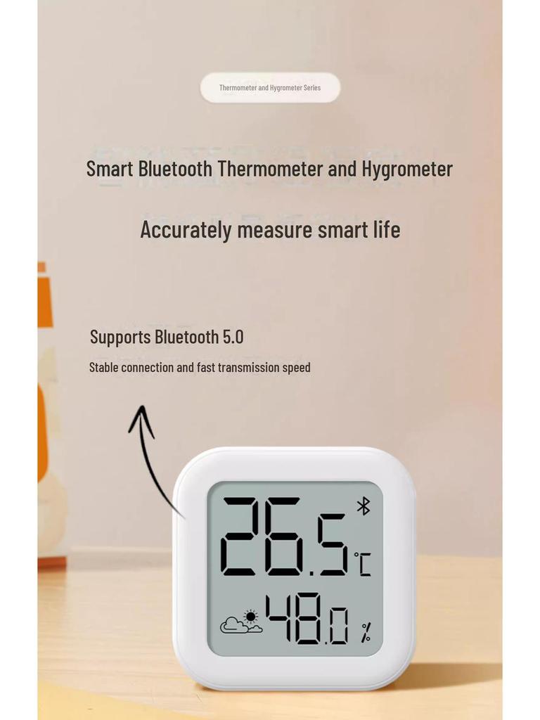 High-Precision Indoor Baby Room Thermo-Hygrometer