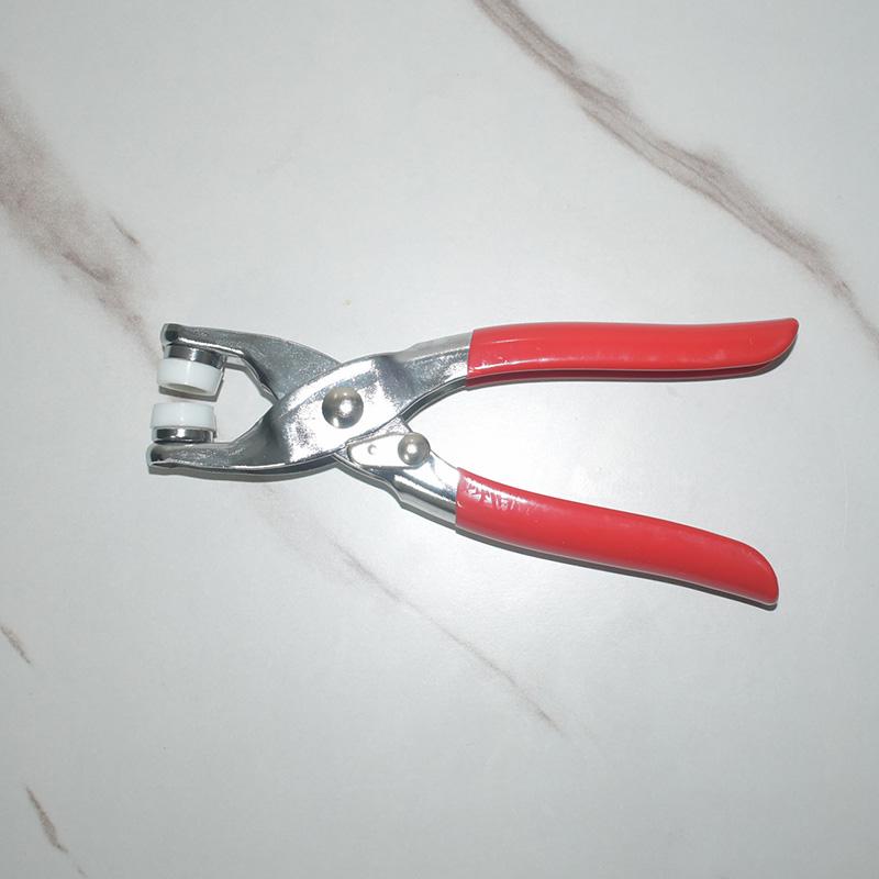 9,5 мм Металлическая полая пятизубцовая кнопка-застежка Для установки на одежду, сумки, шитья и рукоделия Ручной инструмент-плоскогубцы