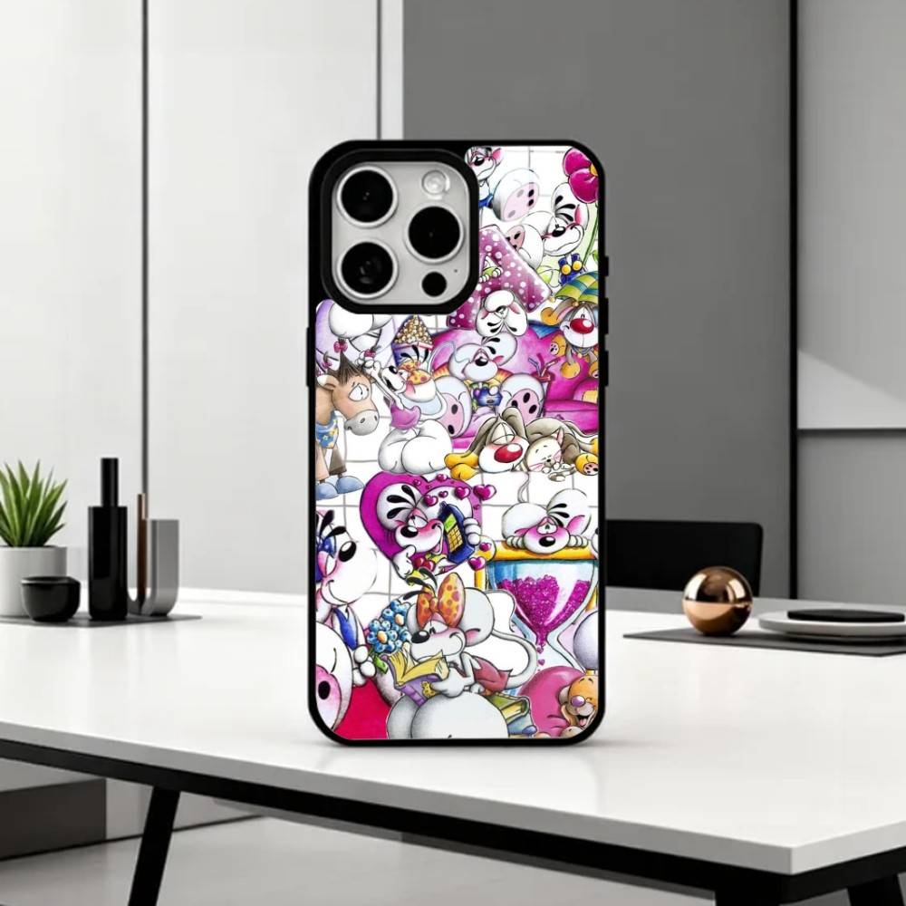 

LOVELY D-Diddl Phone Case For iPhone17,16,15,14,13,12,11 Plus,Pro Max Magnetic For Magsafe Wireless Charging iPhone17Air