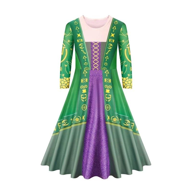 Halloween Children Cosplay Costume Witch Also Crazy Cosplay Costume Princess Dress