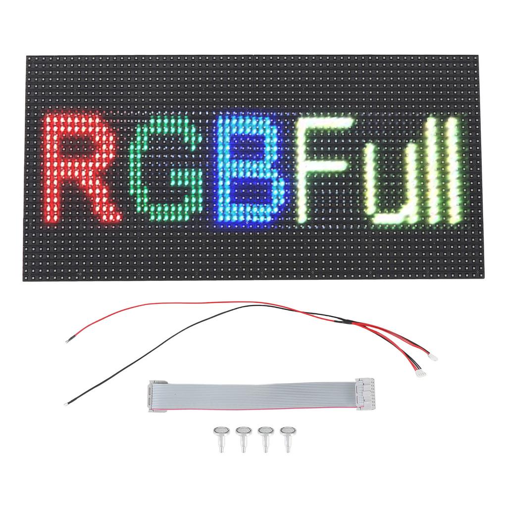 Indoor LED Sign P10 Full Color Scrolling Water Proof LED Display Screen for Storefronts Salons