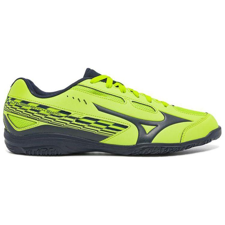 Mizuno Crossmatch Sword Non-Slip Wear-Resistant Shock Absorbing Low-Top Table Tennis Shoes Unisex Shoes Yellow Black 81GA213023