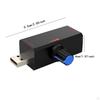 5W Speed Controller USB Fan Governor Shower Bath Basin for Laptop Tablet Home Use
