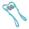 6 Wheel Neck Massager Manual Cervical Spine Massager Acupoint Pressing Massage Roller Tool for Home Use Blue