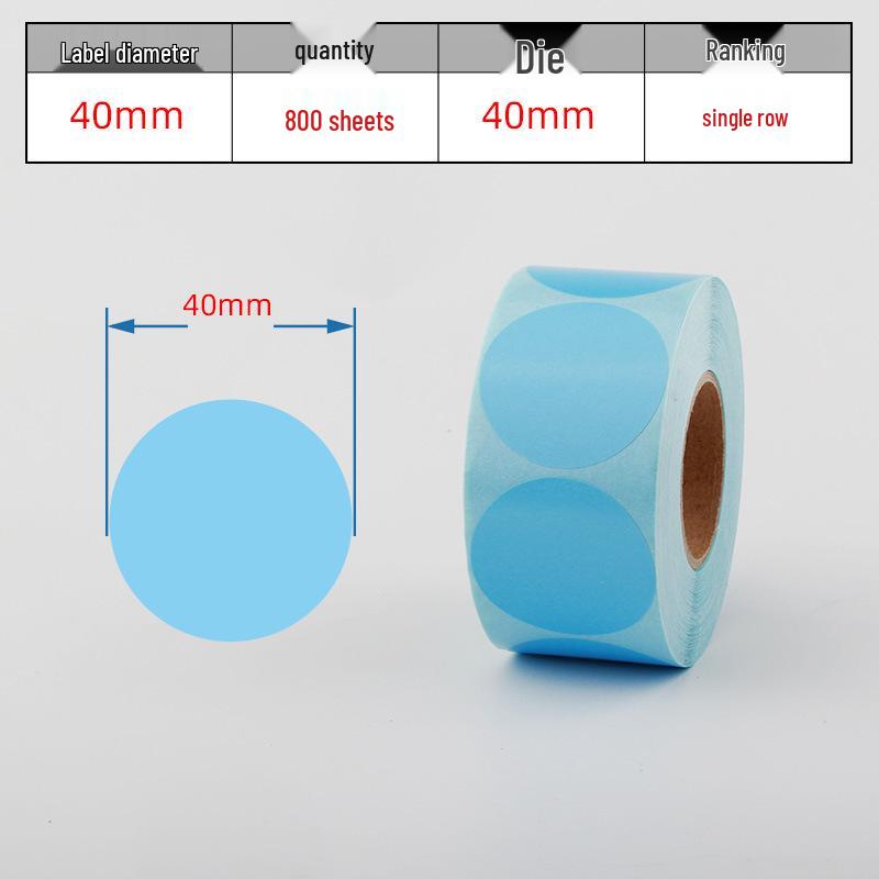 Waterproof Adhesive Thermal Barcode Stickers - Various Sizes