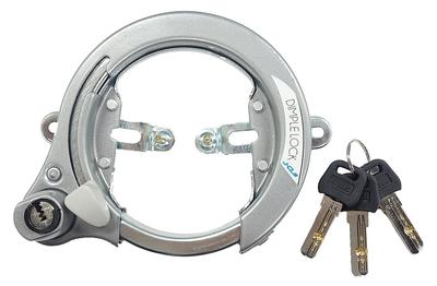 Circle Lock [Dimple Key/13mm/Front Insert] Gray