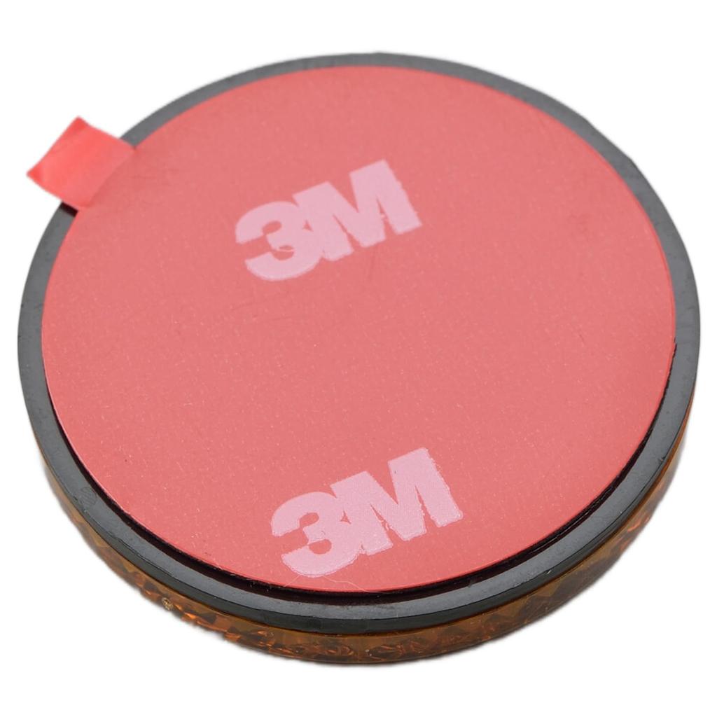 Daytona 76286 Universeller Reflektor Rund Gelb Selbstklebend beidseitig