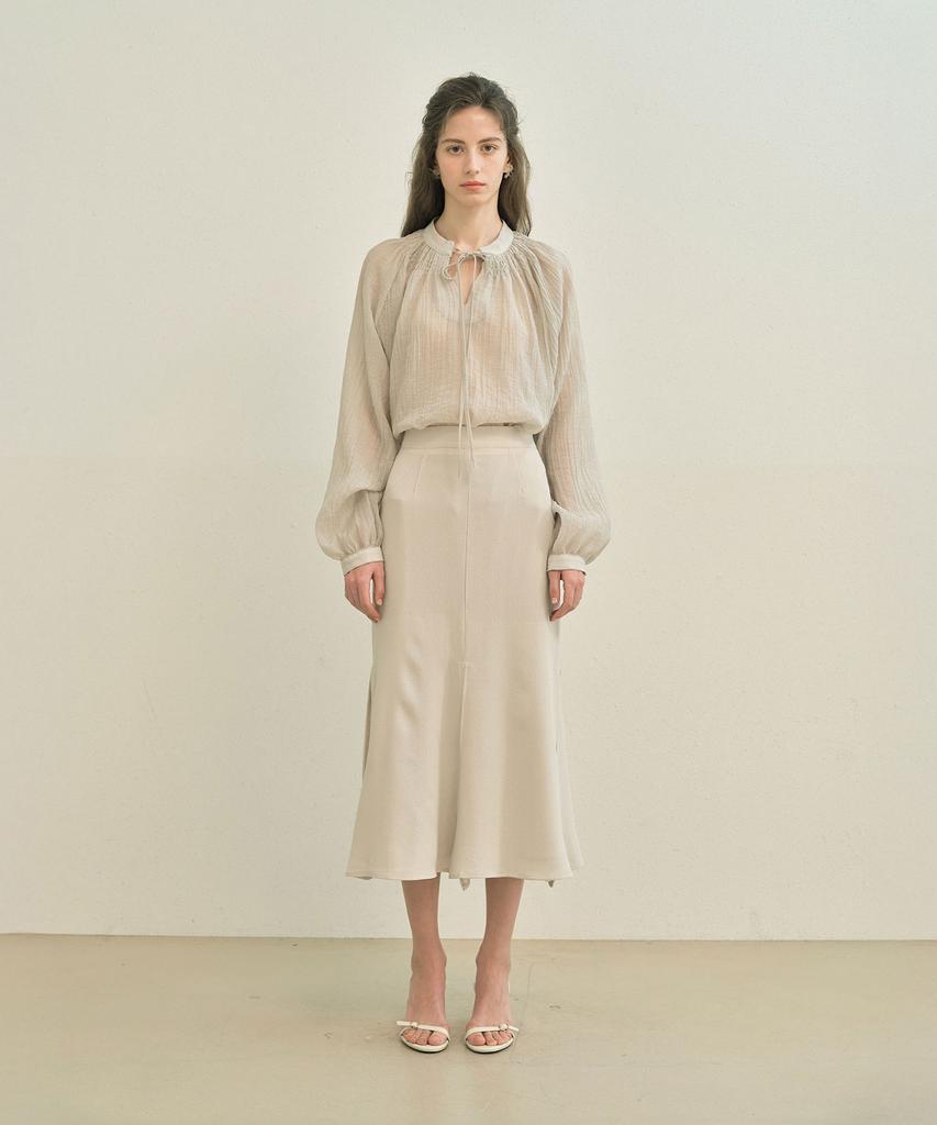 Meibeoyu Taro Skirt _ Mint