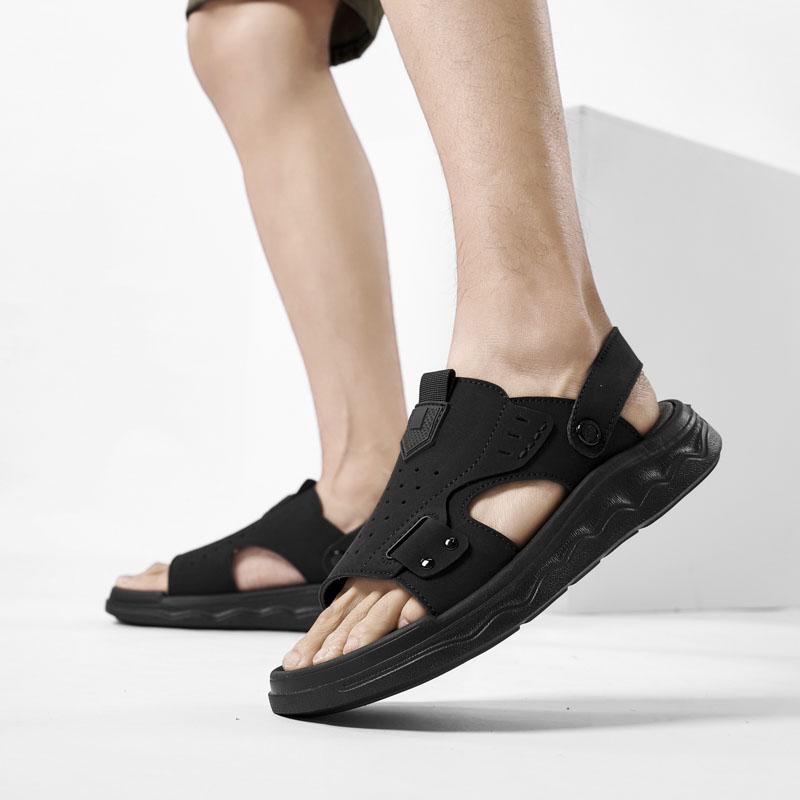 Fashion New Summer Men's Shoes Leisure Classic Business Style Daily Work and Office Outdoor Comfortable Quality Sandals Breathable