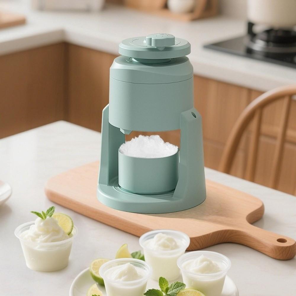 

Plastic Ice Breaking Machine Labor-saving Drink Making Machine Manual Shaved Ice Machine Outdoor синій