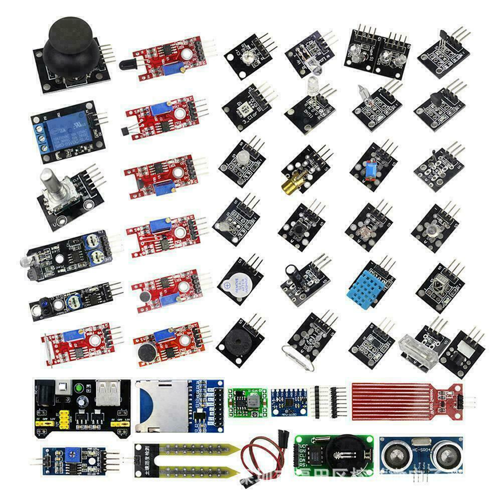 45 Sensor Module & Robot Kits for Raspberry Pi & UNO Smart Cars