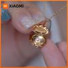 Goldene Muschel Charm Halskette Für Junge Frau Süß Party Hochzeit Schmuck Süßwasserperle Muschel Anhänger Choker Geschenk Für Sie