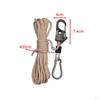 4mm Tent Guy Rope with Easy Locking System for Outdoor Adventures