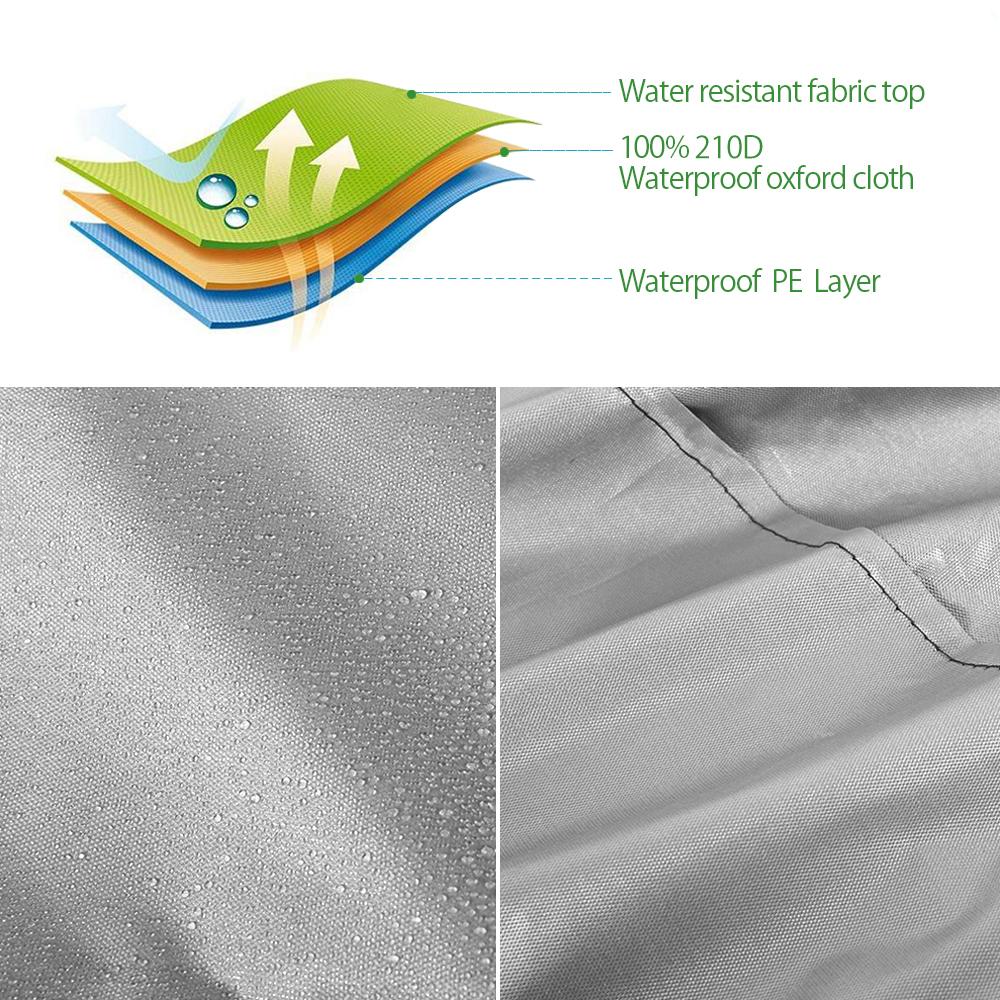 Rattan Eggshell Swing Chair Dust Cover Wicker Swing Seat Cover Protection Case Anti-Dust Waterproof UV Protection Garden Patio