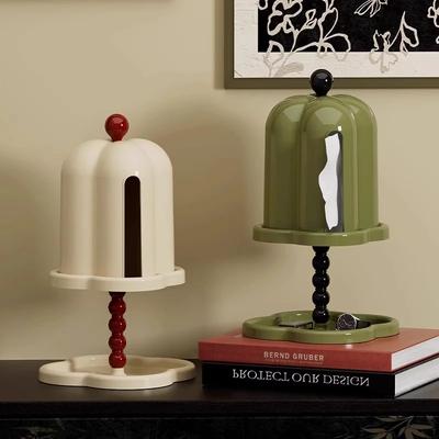 Französische Retro Kreative Taschentuchbox Antiker Teetisch Rollpapiertubenbox Wohnzimmer Luxus High-End Papierbox Heimdekoration