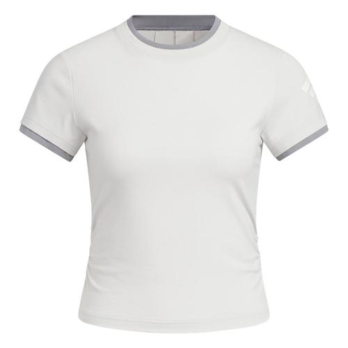 Adidas FOS T Shirts Women s Light Gray KF0695 M светло-серый