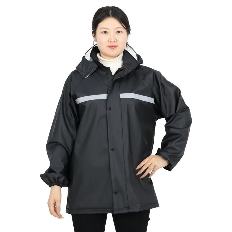 Raincoat and Rain Pants Split Set for Cycling, Outdoor Heavy Rain Protection Raincoat Set, Full-Body Motorcycle Delivery Raincoat