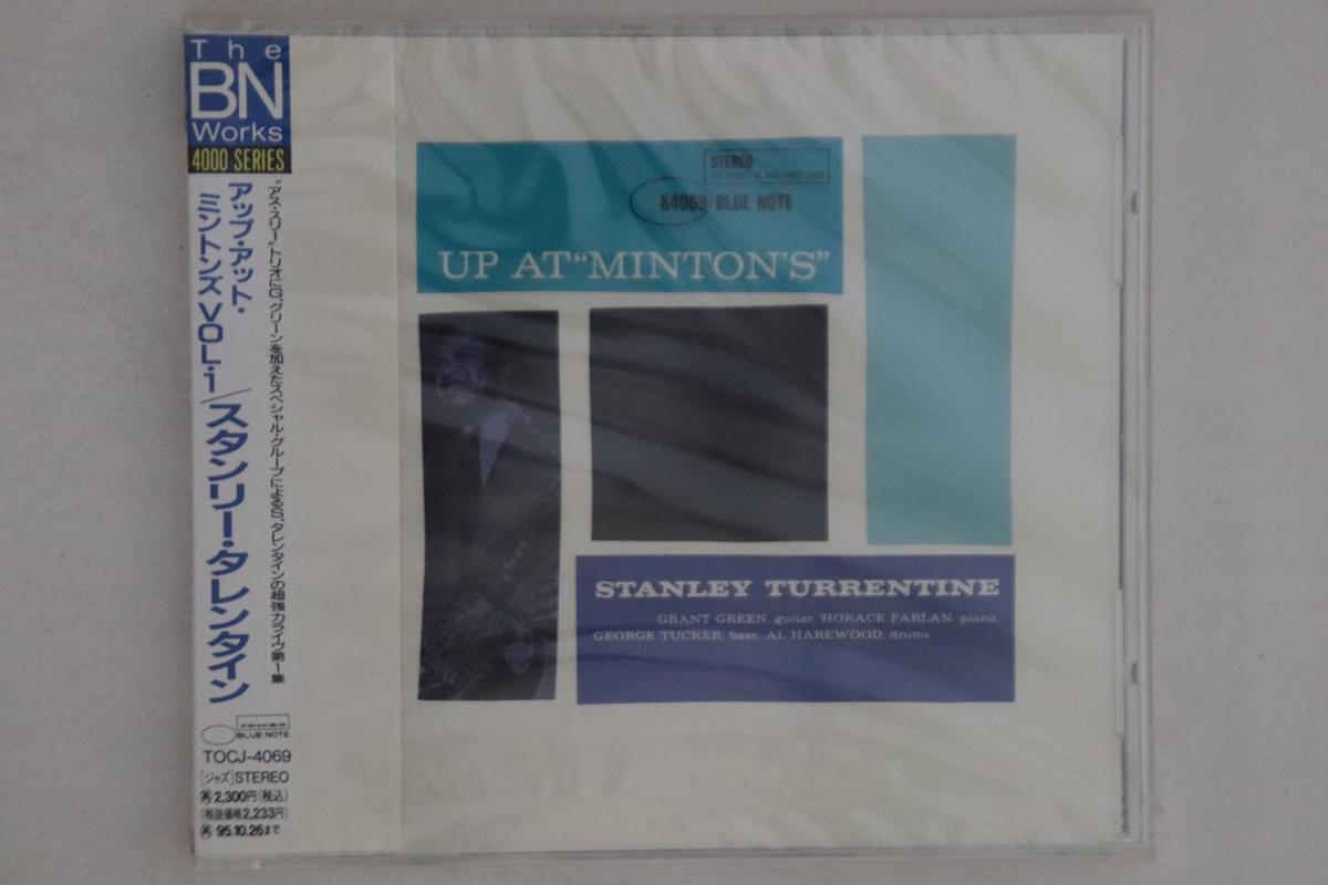 

CD STANLEY TURRENTINE - Up At minton s , Vol. 1 TOCJ4069PROMO BLUE NOTE 1993 Japan Obi Jazz Used
