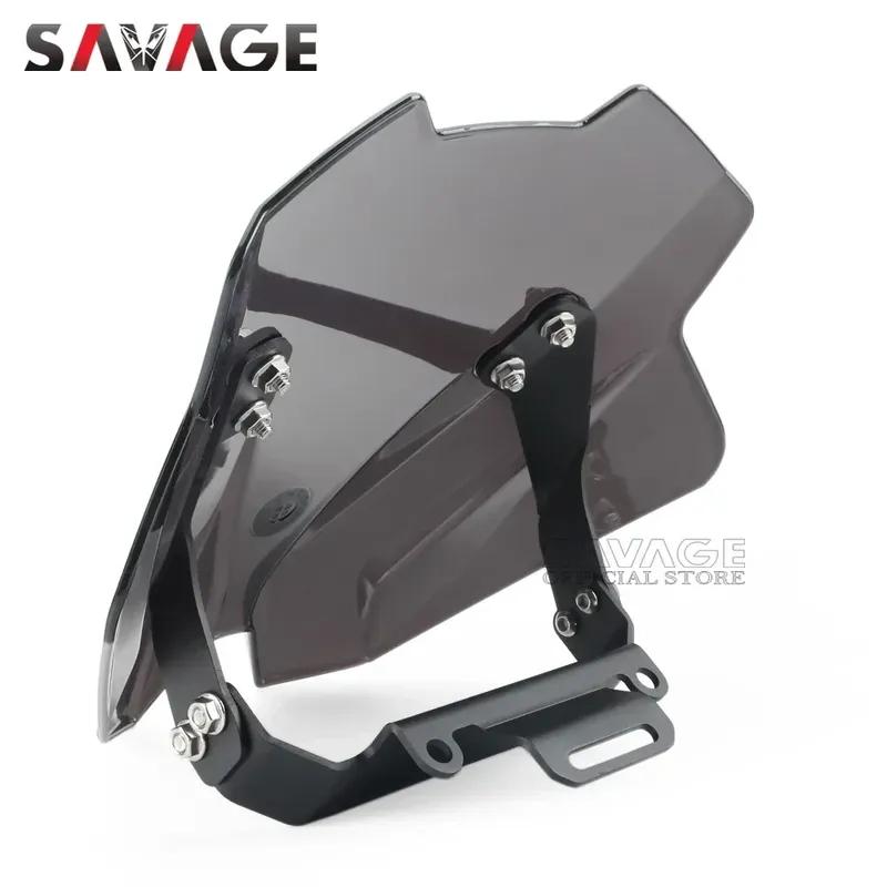 2025 For CFMOTO 450NK Windscreen Windshield For CF-MOTO 450 NK -2026 Motorcycle Wind Shield Screen Wind Deflector and Holder