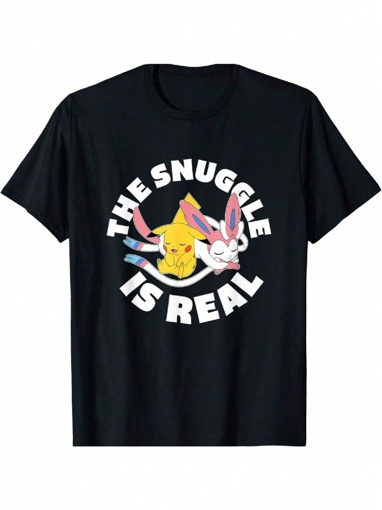 The Snuggle Is Real And Sylveon T-Shirt