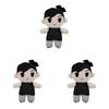Omori Sunny Spiel Plüschtier - Perfekt reproduzierte Horror-Thema Brünette Schurkenpuppe für Heimdekorationen und Geschenke